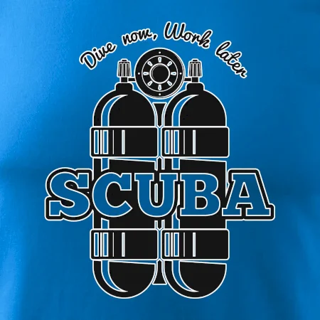 Dive now work later - Scuba