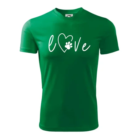 Love nápis zvíře
