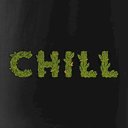 Konopí nápis chill