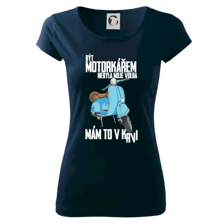 Být motorkářem nebyla moje volba skútr