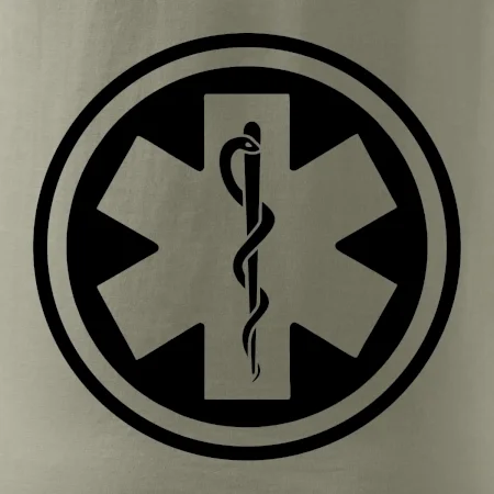 Rescue logo samostatné kulaté