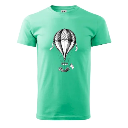 Horkovzdušný balón  kreslený