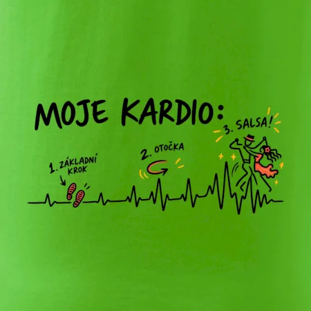 Moje kardio základní krok otočka salsa