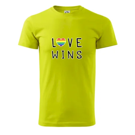 Love wins nápis