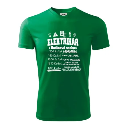 Elektrikář hodinová sazba