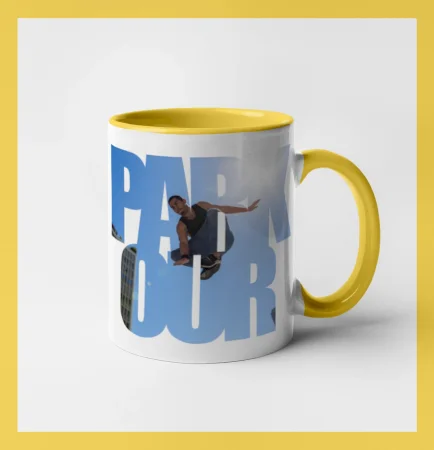 Parkour nápis nebe