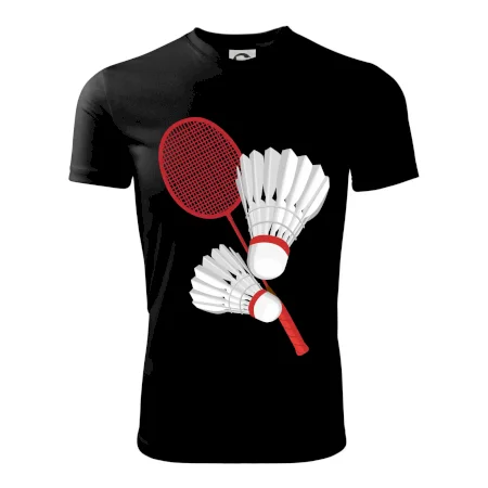 Badminton - pálka a košík
