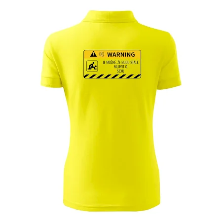Warning mluvení - sex