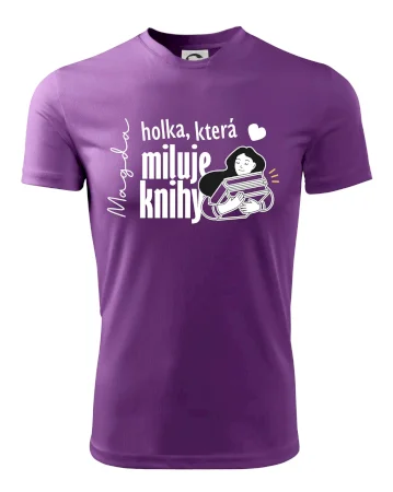 Černobílá holka, která miluje knihy - Vaše jméno