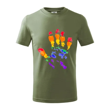 LGBT hand print