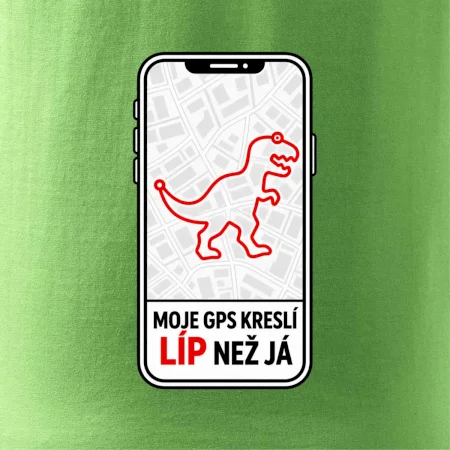 Moje běžecká gps kreslí líp než já
