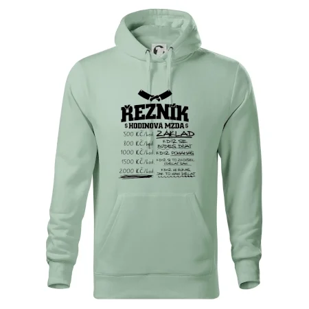 Hodinová mzda řezník