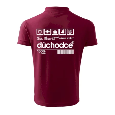 Čárový kód důchodce