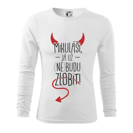Mikuláši, já už nebudu zlobit!