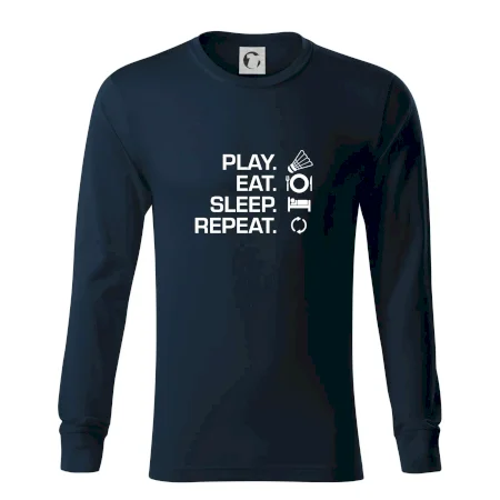 Play Eat Sleep Repeat badminton