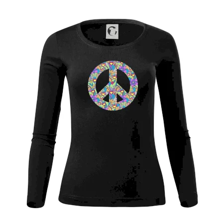 Peace symbol mandela