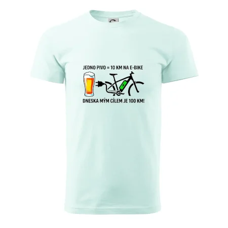 Jedno pivo = 10 km na E-bike. Dneska mým cílem je 100 km!