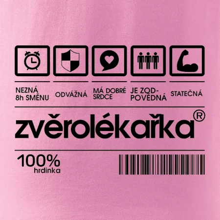 Čárový kód zvěrolékařka
