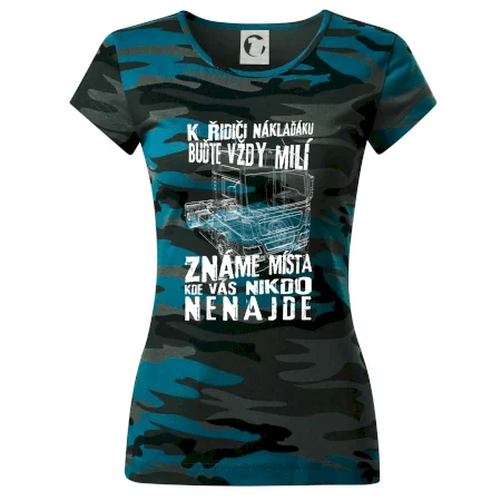 K řidiči náklaďáku buďte vždy milý