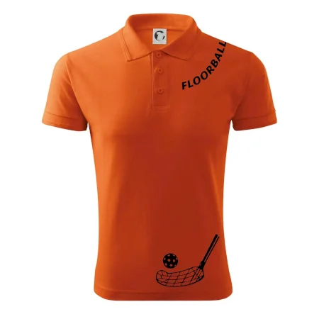 Floorball nápis šikmo