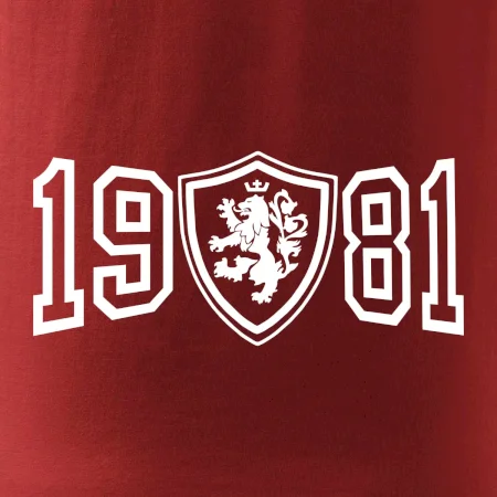 Narozeninový motiv - znak - 1981