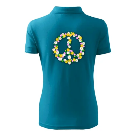 Peace symbol kopretiny
