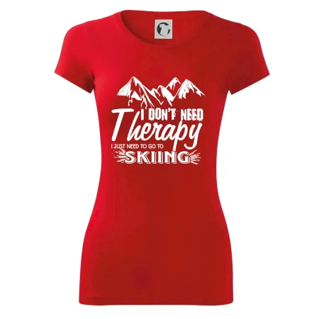 I dont need therapy - Skiing
