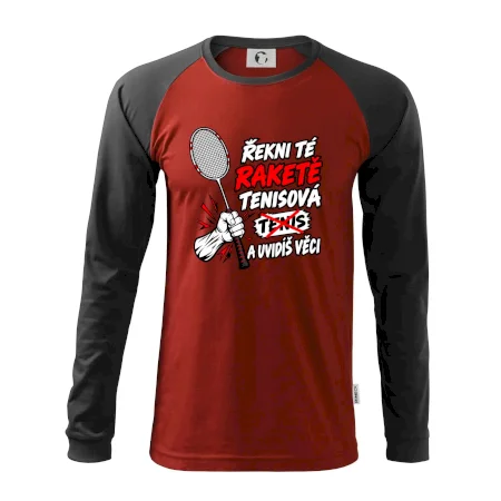 Badmintonová raketa není tenisová