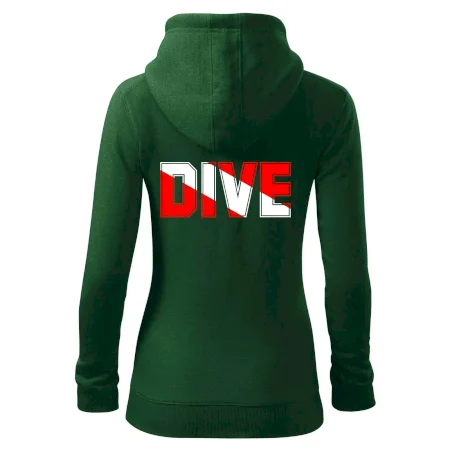 Dive nápis vlajka