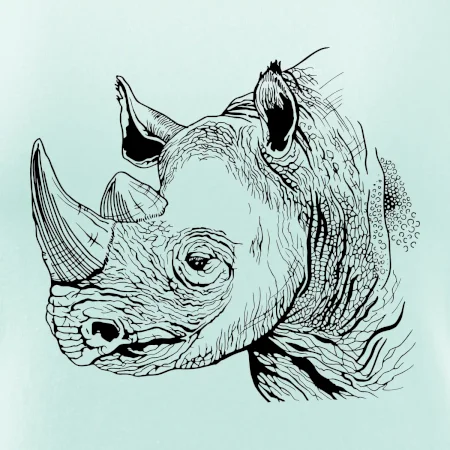 Nosorožec černobílý  (Pecka design)