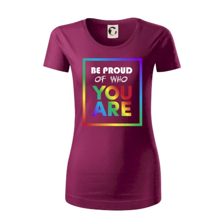 Be proud of who you are