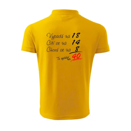 Vypadá, cítí se, chová se - 40 let