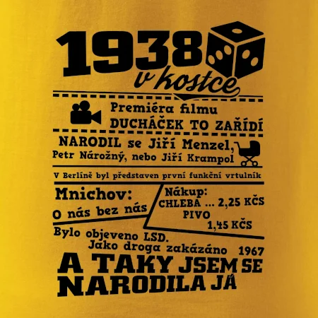 1938 v kostce