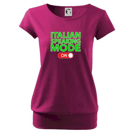 Italian speaking mode - ON