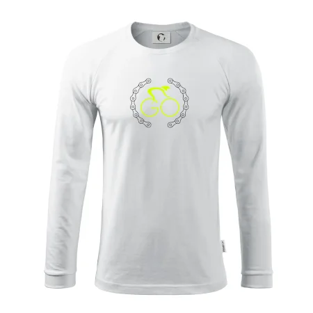 GO cyklista (fluo potisk)