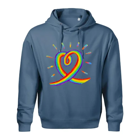 Srdce pride duha kreslená