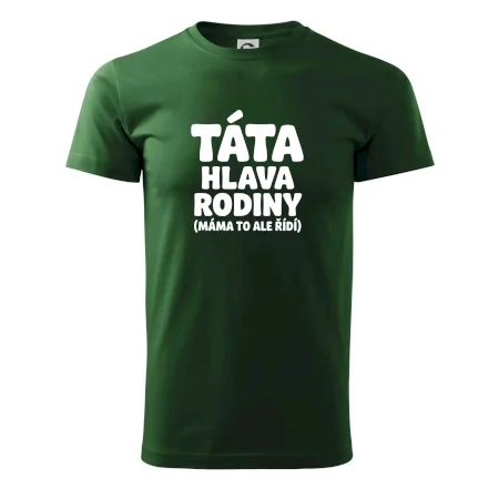 Táta - hlava rodiny  (máma to,  ale řídí)
