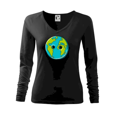 Planeta země knoflík (Pecka design)