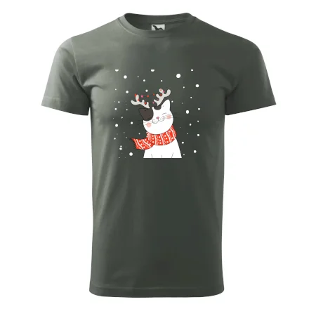 Kočka se sobími rohy