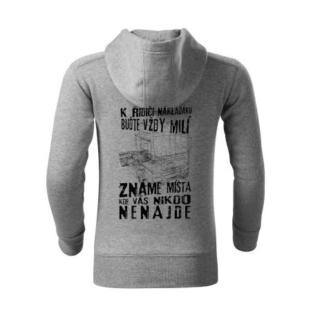K řidiči náklaďáku buďte vždy milý