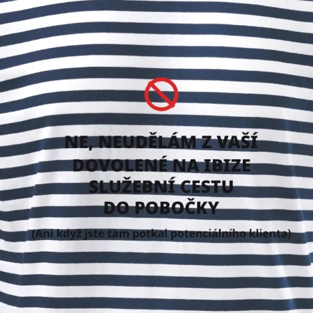 Dovolená na Ibize není služební cesta