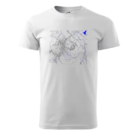 Kopřivnice - Mapa s vodními toky