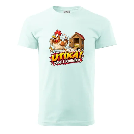 Útěk slepice z kurníku