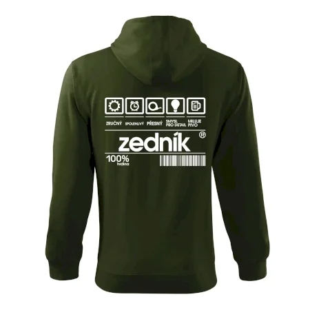 Čárový kód zedník
