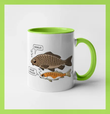 Hezké Vánoce Kapr a Koi kapr (Hana-creative)