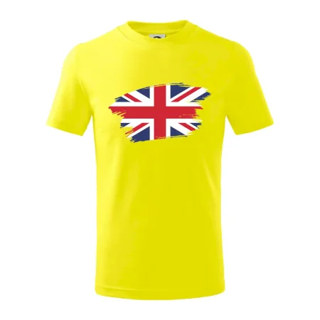 Britská vlajka roztrhaná
