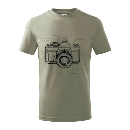 Nákres starý fotoaparát