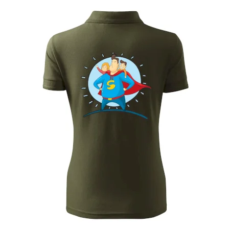 Táta superman - holka a kluk