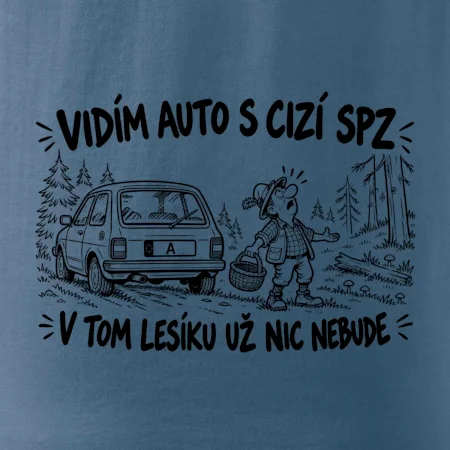 Vidím auto s cizí spz