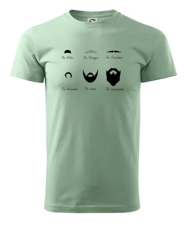 Types of men - Mustache - knírek